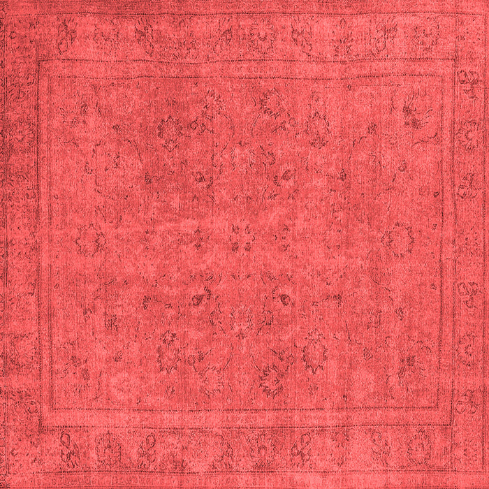 Machine Washable Oriental Red Industrial Rug, wshurb2264red