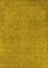 Oriental Yellow Industrial Rug, urb2264yw