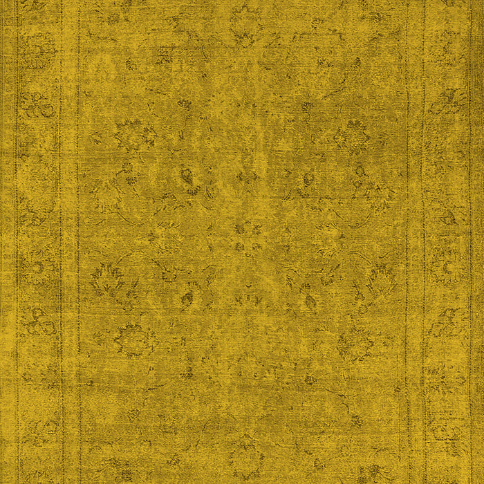 Oriental Yellow Industrial Rug, urb2264yw
