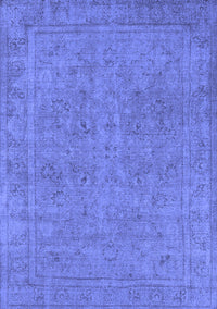 Oriental Blue Industrial Rug, urb2264blu