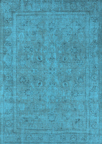 Oriental Light Blue Industrial Rug, urb2264lblu