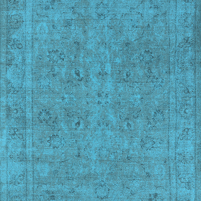 Oriental Light Blue Industrial Rug, urb2264lblu
