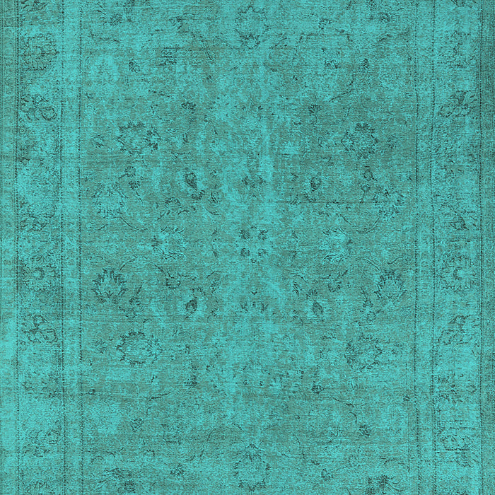 Oriental Turquoise Industrial Rug, urb2264turq