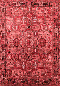 Oriental Red Traditional Rug, urb2265red