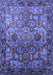 Oriental Blue Traditional Rug, urb2265blu