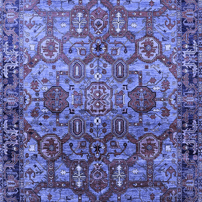 Oriental Blue Traditional Rug, urb2265blu