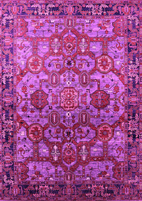 Oriental Pink Traditional Rug, urb2265pnk