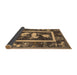 Sideview of Oriental Brown Asian Inspired Rug, urb2266brn