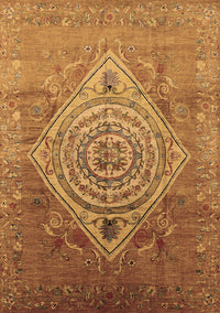 Oriental Brown Industrial Rug, urb2267brn