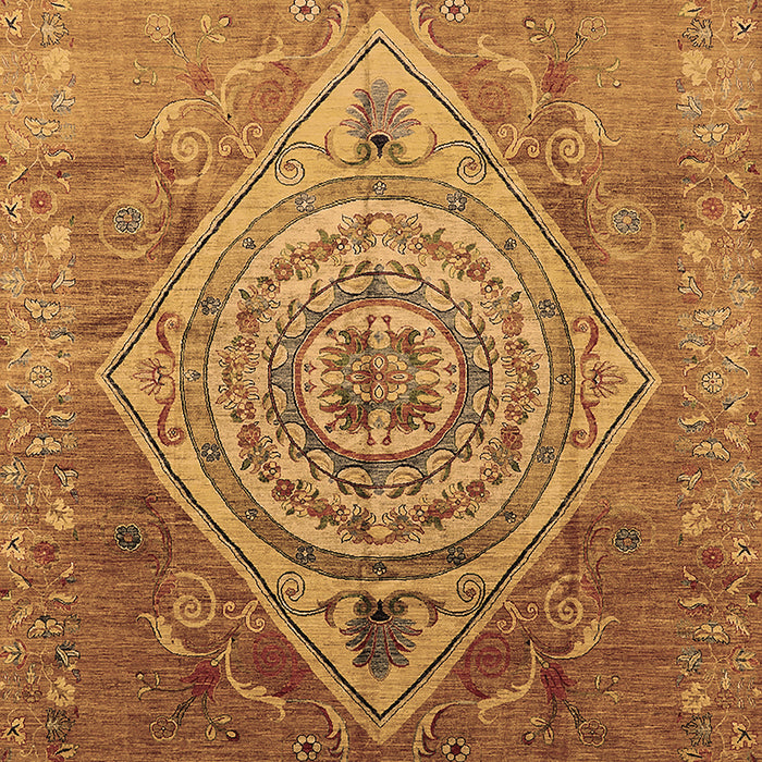 Oriental Brown Industrial Rug, urb2267brn