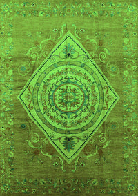 Oriental Green Industrial Rug, urb2267grn