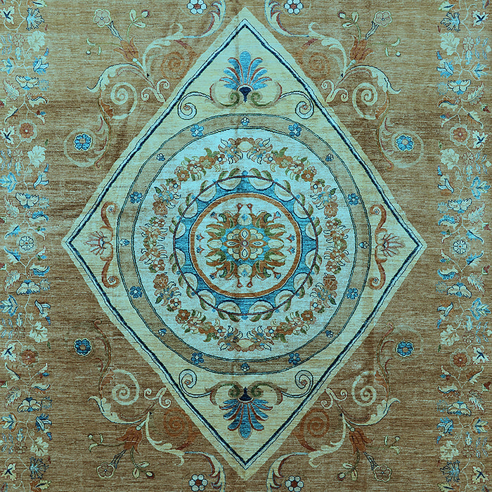 Oriental Light Blue Industrial Rug, urb2267lblu