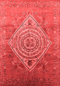 Oriental Red Industrial Rug, urb2267red