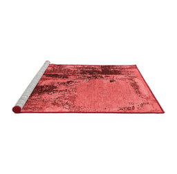 Industrial Red Washable Rugs