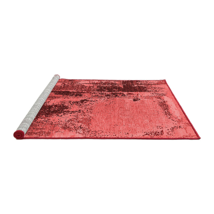 Industrial Red Washable Rugs