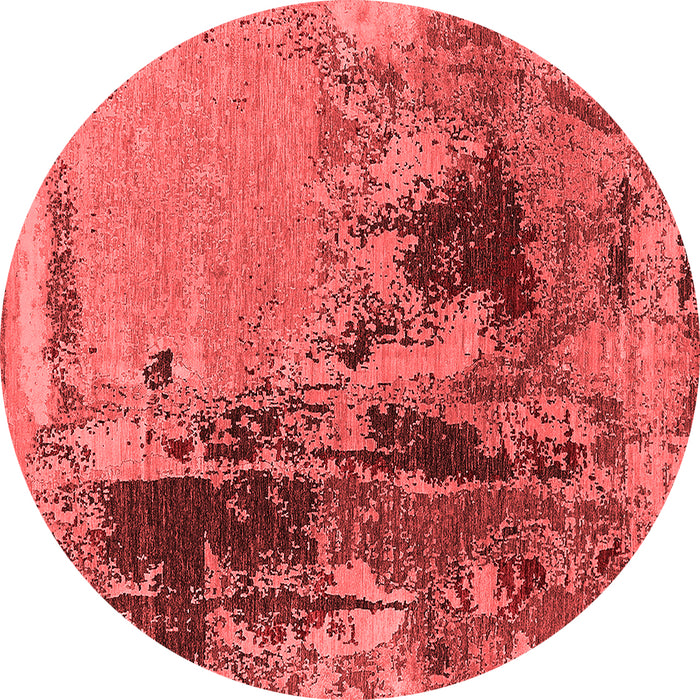 Machine Washable Oriental Red Industrial Rug, wshurb2268red