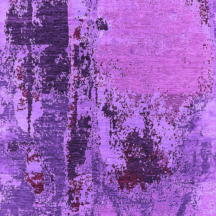 Machine Washable Oriental Purple Industrial Area Rugs, wshurb2268pur