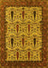 Oriental Yellow Industrial Rug, urb2269yw