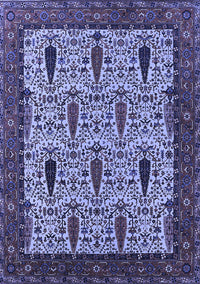 Oriental Blue Industrial Rug, urb2269blu