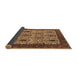 Sideview of Oriental Brown Industrial Rug, urb2269brn