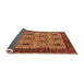 Sideview of Oriental Orange Industrial Rug, urb2269org