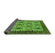 Sideview of Oriental Green Industrial Rug, urb2269grn