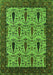 Oriental Green Industrial Rug, urb2269grn