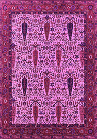 Oriental Pink Industrial Rug, urb2269pnk