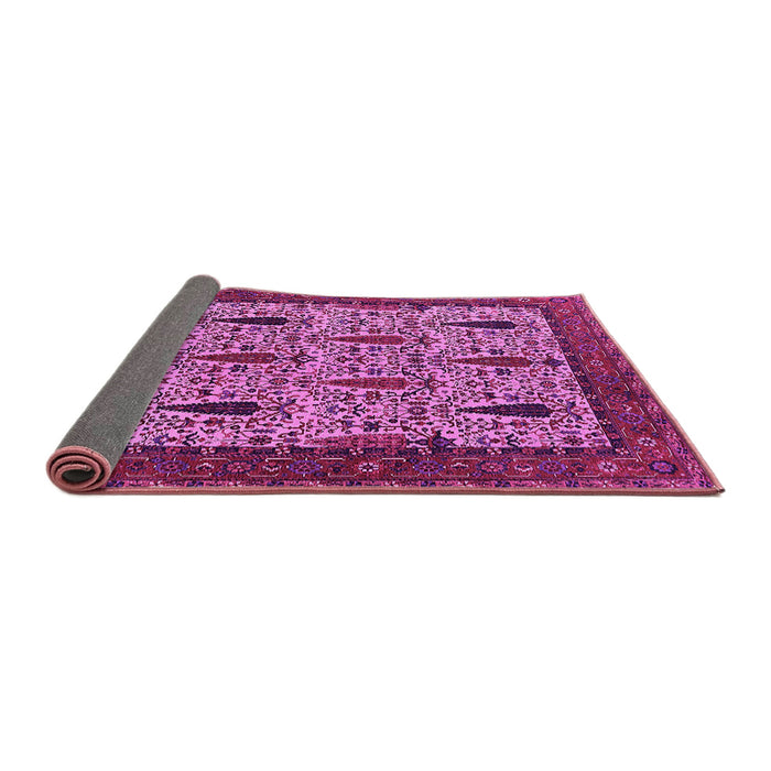 Sideview of Oriental Pink Industrial Rug, urb2269pnk