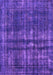 Machine Washable Persian Purple Bohemian Area Rugs, wshurb2270pur