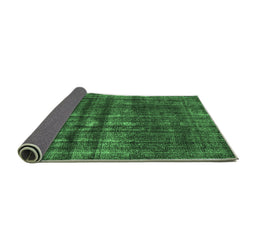 Sideview of Persian Emerald Green Bohemian Rug, urb2270emgrn