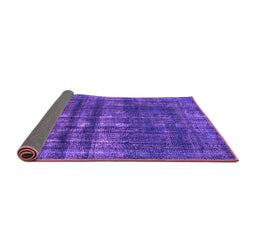 Sideview of Persian Purple Bohemian Rug, urb2270pur