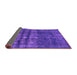 Sideview of Persian Purple Bohemian Rug, urb2270pur