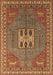 Oriental Brown Industrial Rug, urb2271brn