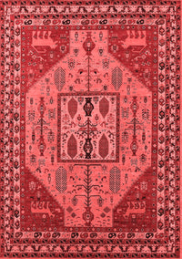 Oriental Red Industrial Rug, urb2272red