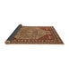 Sideview of Oriental Brown Industrial Rug, urb2272brn