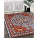 Machine Washable Industrial Modern Rosy Brown Pink Rug in a Family Room, wshurb2272