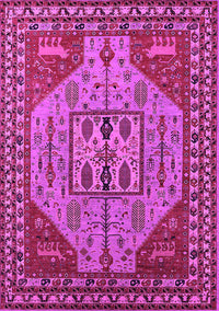 Oriental Pink Industrial Rug, urb2272pnk