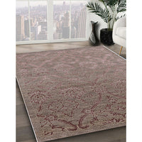 Mid-Century Modern Pink Oriental Rug, urb2274