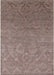 Machine Washable Industrial Modern Rosy Pink Rug, wshurb2274