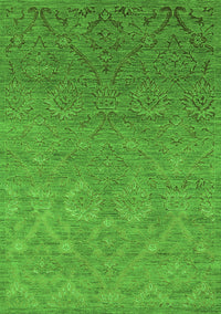 Oriental Green Industrial Rug, urb2274grn