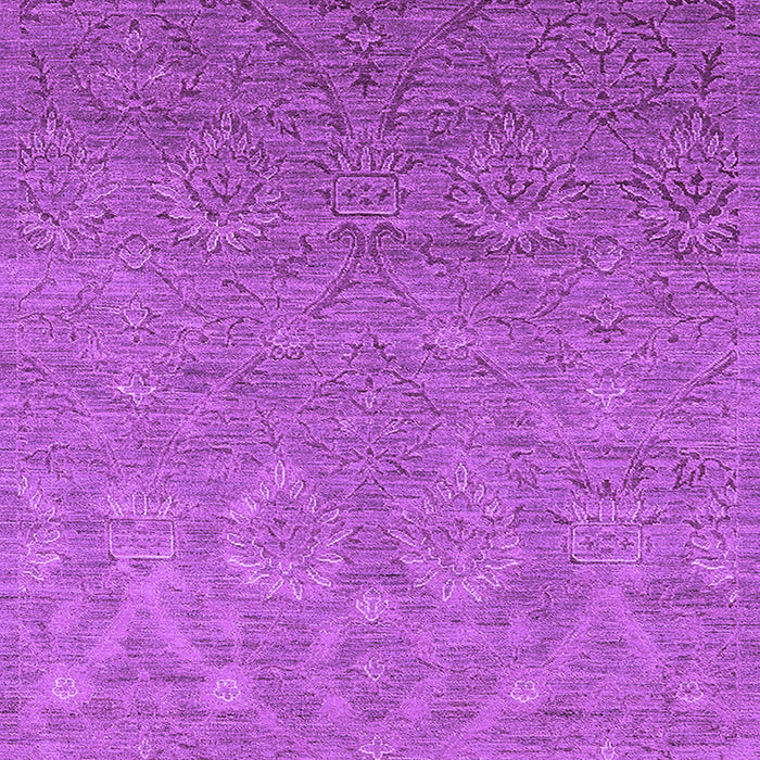 Machine Washable Oriental Purple Industrial Area Rugs, wshurb2274pur