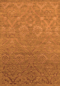 Oriental Orange Industrial Rug, urb2274org