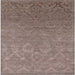 Square Mid-Century Modern Pink Oriental Rug, urb2274