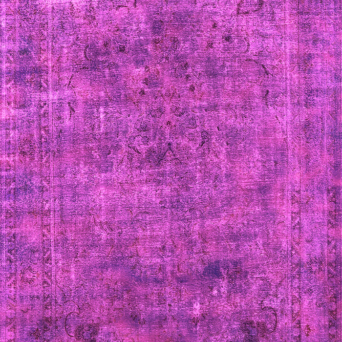 Machine Washable Oriental Pink Industrial Rug, wshurb2275pnk