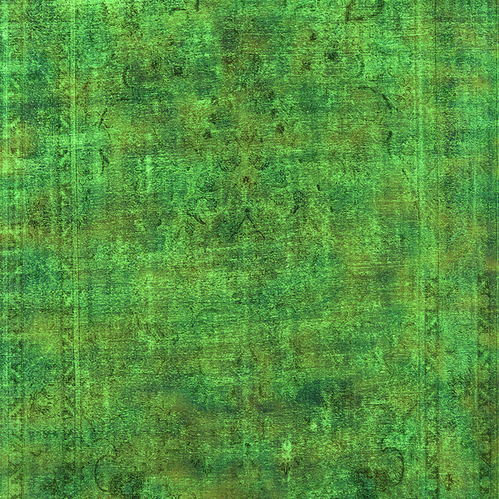 Oriental Green Industrial Rug, urb2275grn