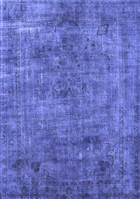 Oriental Blue Industrial Rug, urb2275blu