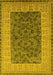 Oriental Yellow Industrial Rug, urb2276yw