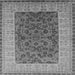 Square Oriental Gray Industrial Rug, urb2276gry