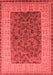 Oriental Red Industrial Area Rugs